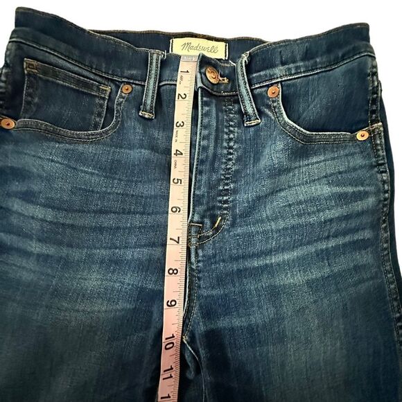 Madewell ~ High Rise 10” Skinny Jeans ~ size 27T ~ approx 29.5” inseam - Picture 9 of 13